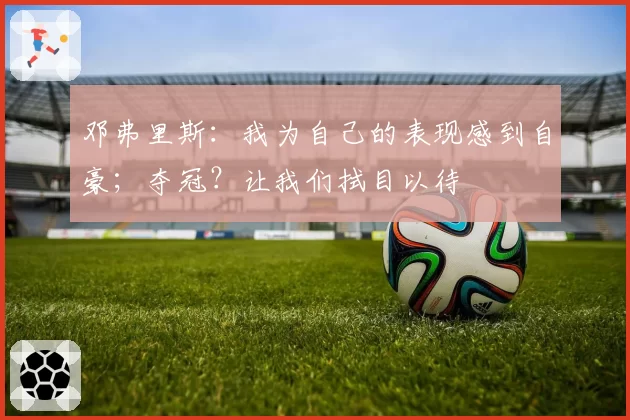 邓弗里斯：我为自己的表现感到自豪；夺冠？让我们拭目以待